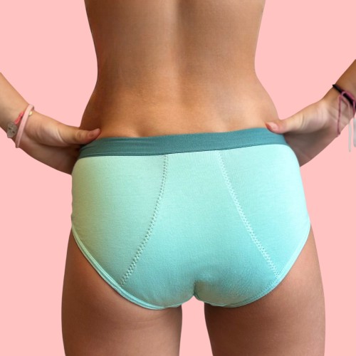 Culotte Menstruelle Iconique Menthe à l'Eau – Ados 12 à 16 ans | Descapucines