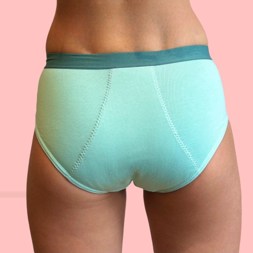 Culotte Menstruelle Iconique Menthe à l'Eau – Ados 12 à 16 ans | Descapucines