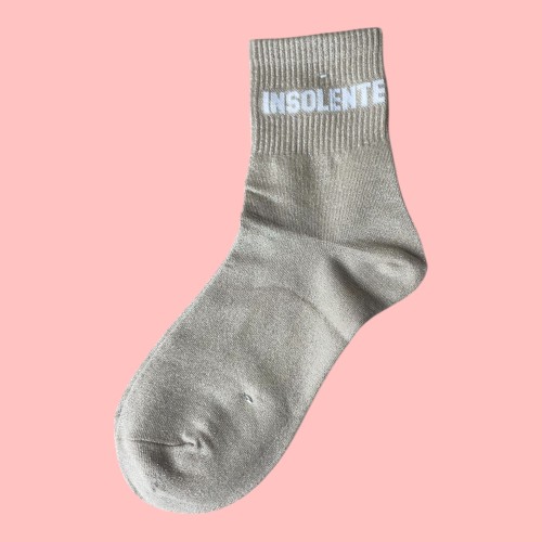 Chaussettes Brillantes "INSOLENTE" – Confort & Caractère | Descapucines