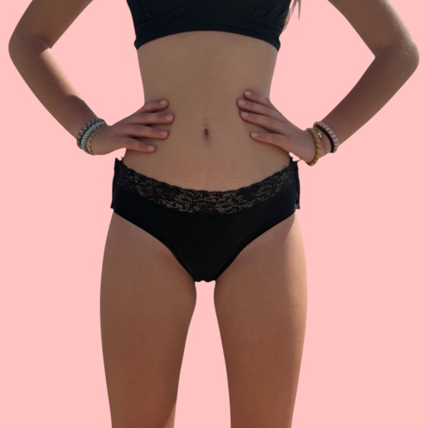 La culotte menstruelle pour ado Victoire dégrafante !!!