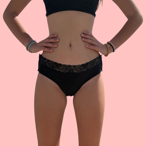 La culotte menstruelle pour ado Victoire dégrafante !!!