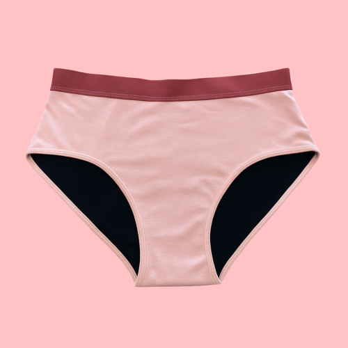 Culotte Menstruelle Iconique Rose – Ados 12 à 16 ans | Descapucines