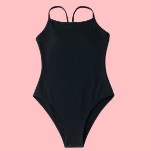 Maillot de bain menstruel ado – Cyclades Noir | Des Capucines