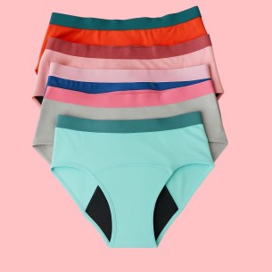 Pack Culottes Menstruelles Ado 16 Ans – 5 Coloris Iconiques | Des Capucines