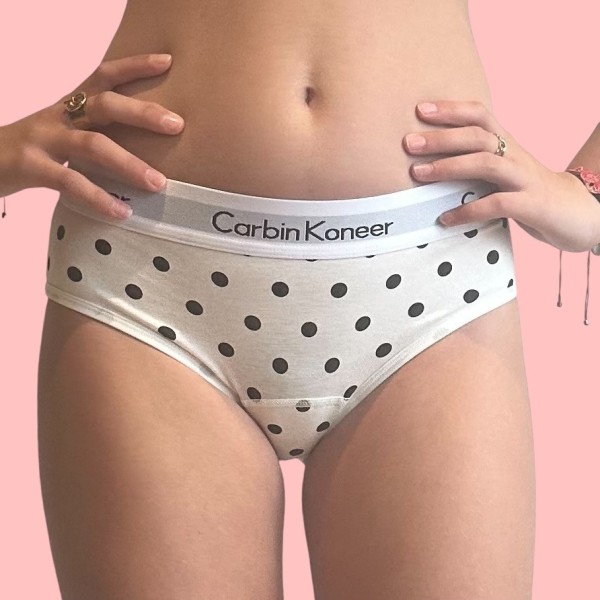 Culotte Menstruelle pour ado Pensée – Protection Flux Léger à Abondant | Descapucines