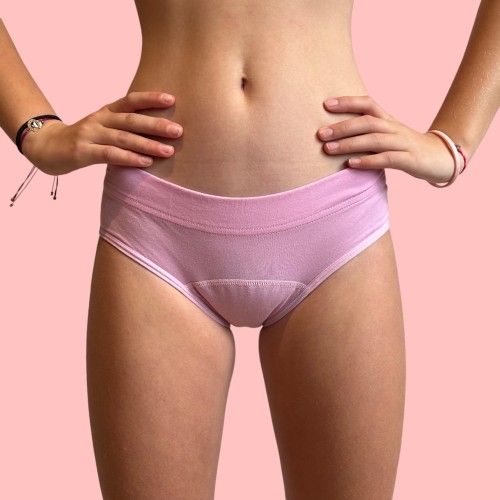 Culotte menstruelle Rose